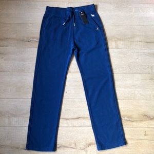 Abercrombie Kids Logo Sweatpants in Blue